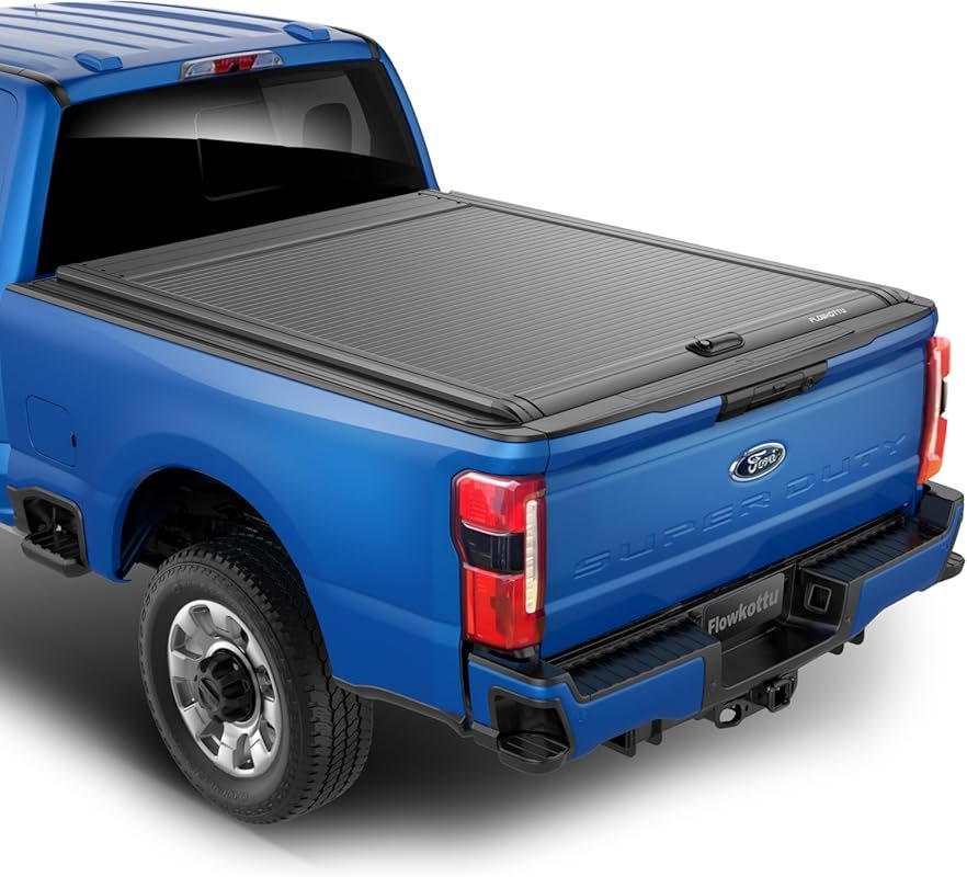 Retractable Hard Tonneau Cover for 2022 Ford F-350 Super Duty 6'10