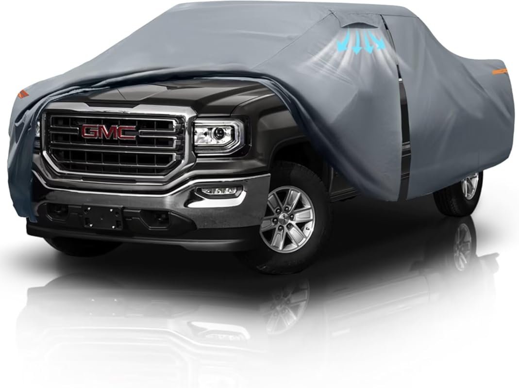 Custom Fit Waterproof Truck Cover for GMC Sierra 1500 (2002-2026) with