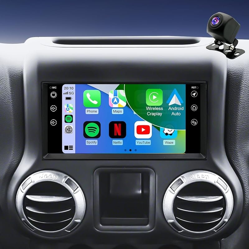 7-Inch Touch Screen Car Stereo for 2009 Dodge Charger with CarPlay, An