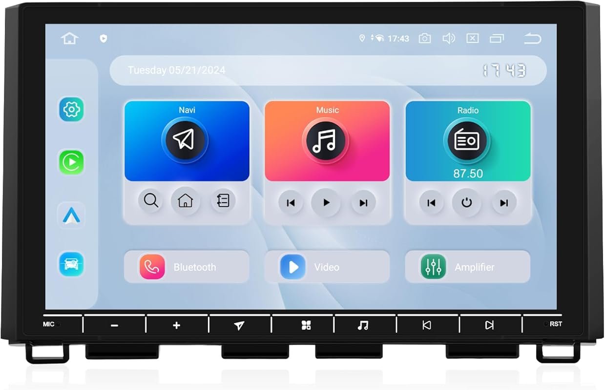 Dasaita Head Unit for 2014-2021 Toyota Tundra with 10.2-Inch QLED Scre