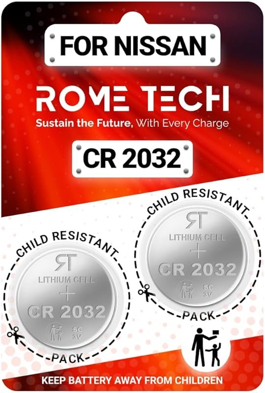 CR2032 Replacement Key Fob Battery for 2015 Nissan Altima and Other Ni