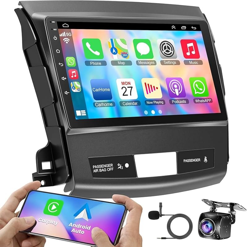 9 Inch Android Car Stereo for Mitsubishi Outlander (2008-2015) with Wi