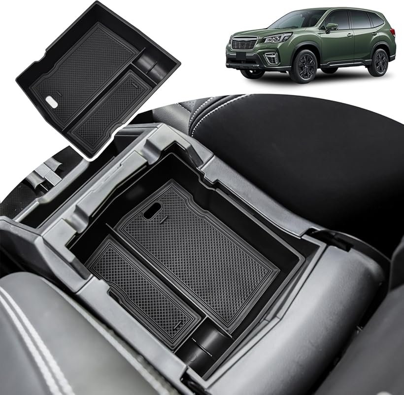 Center Console Organizer for Subaru Forester 2019-2024, Excluding XT,