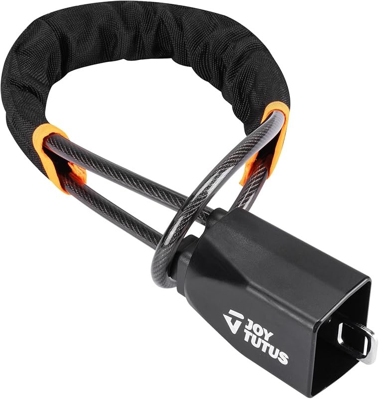 JOYTUTUS Steering Wheel and Seat Belt Lock with 3 Keys for Most Vehicl