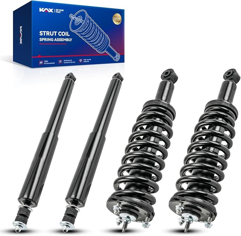 KAX 4-Piece Front and Rear Complete Strut Assembly Kit for 2000-2006 T