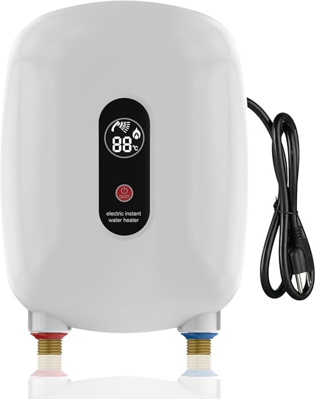 Under Sink Tankless Water Heater, Electric, 110V/120V, Point of Use, I