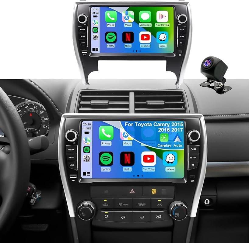 64GB Android 13 Car Stereo for 2015-2017 Toyota Camry with 10-Inch Scr