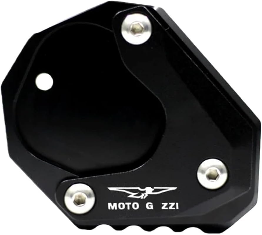 CNC Machined Kickstand Pad for Moto Guzzi V85TT 2020-2023 Models as Si