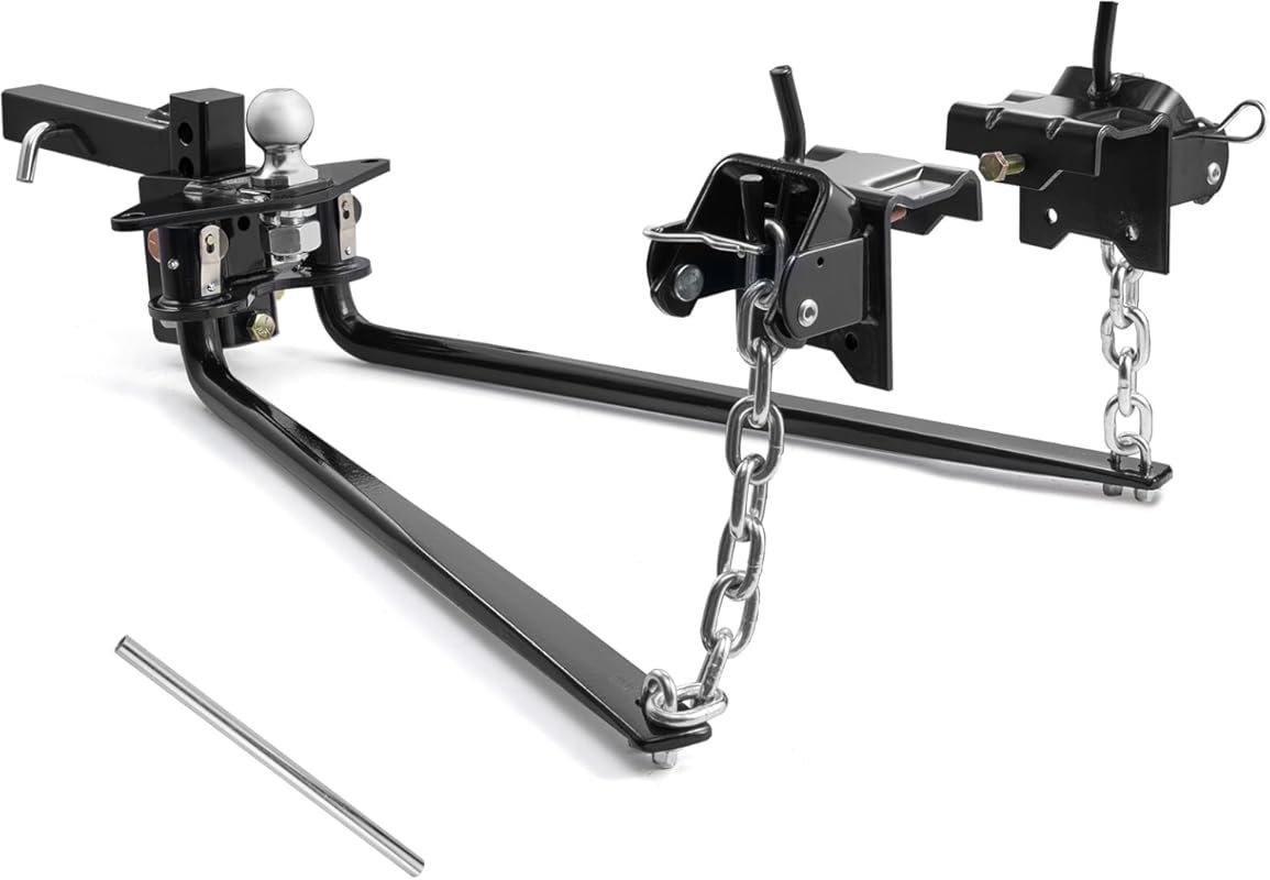 VEVOR Weight Distribution Hitch, 10,000/1,000 lbs capacity for stable 