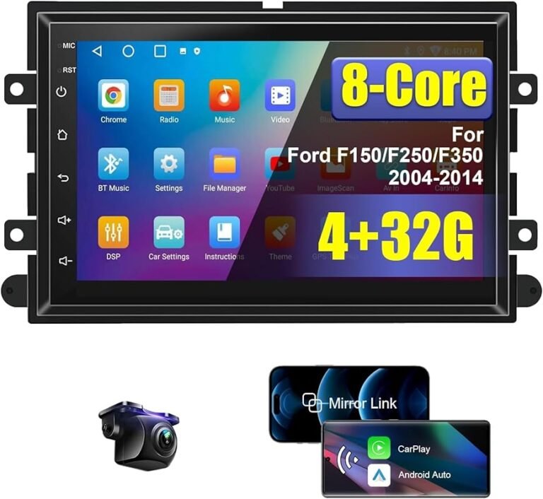 10 Expert-Recommended 2005 F350 Car Stereos with Backup Camera
