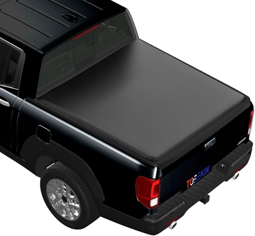 Soft Roll Up Tonneau Cover for 2017-2025 Honda Ridgeline with 5.4-Foot