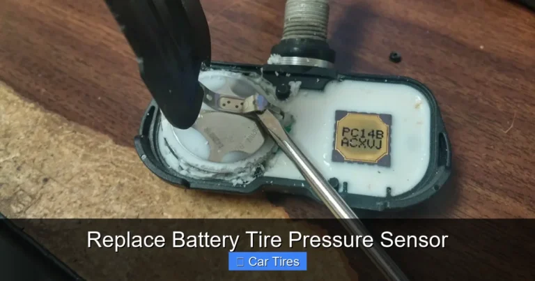 Replace Battery Tire Pressure Sensor