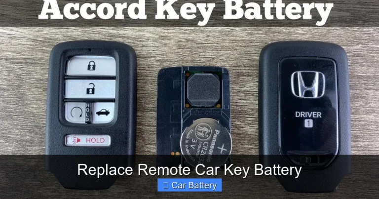 Replace Remote Car Key Battery
