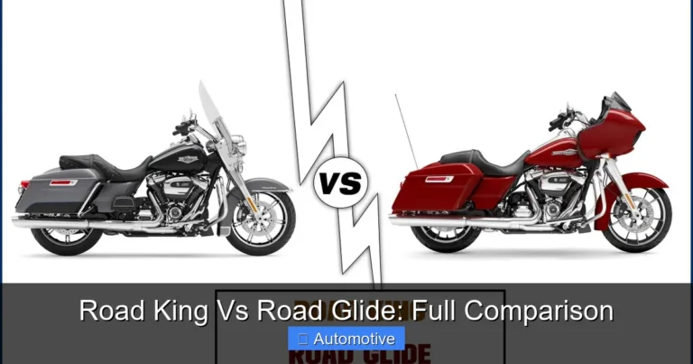Road King Vs Road Glide: Full Comparison