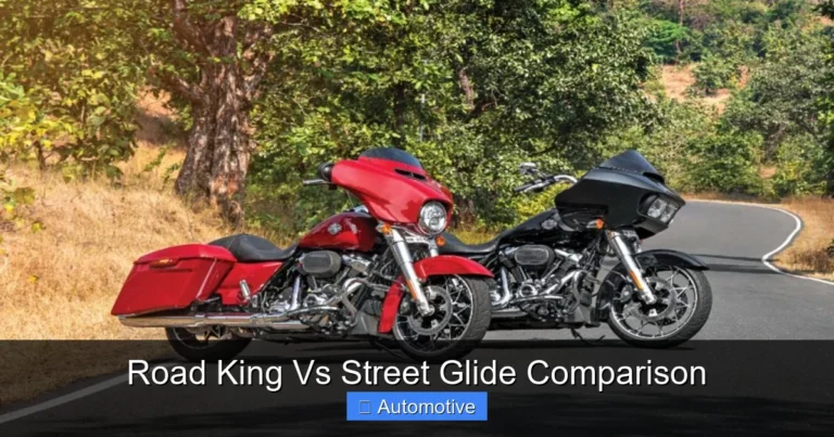 Road King Vs Street Glide Comparison
