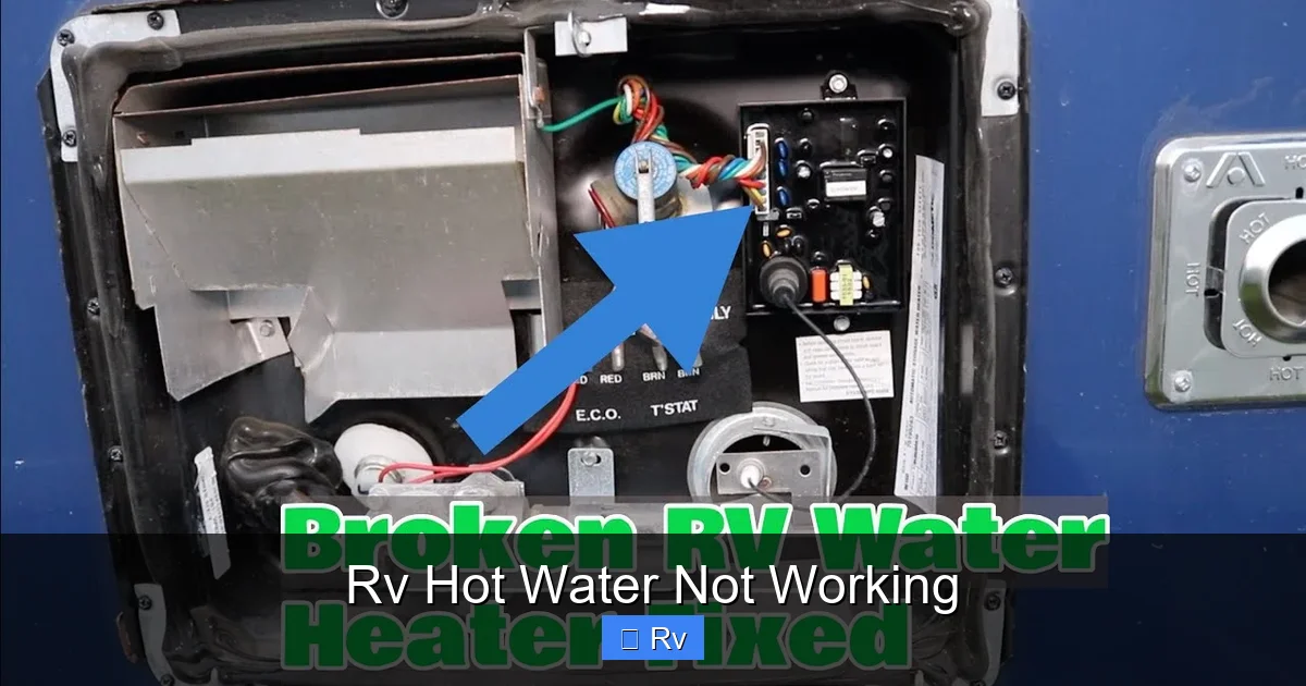 Rv Hot Water Not Working