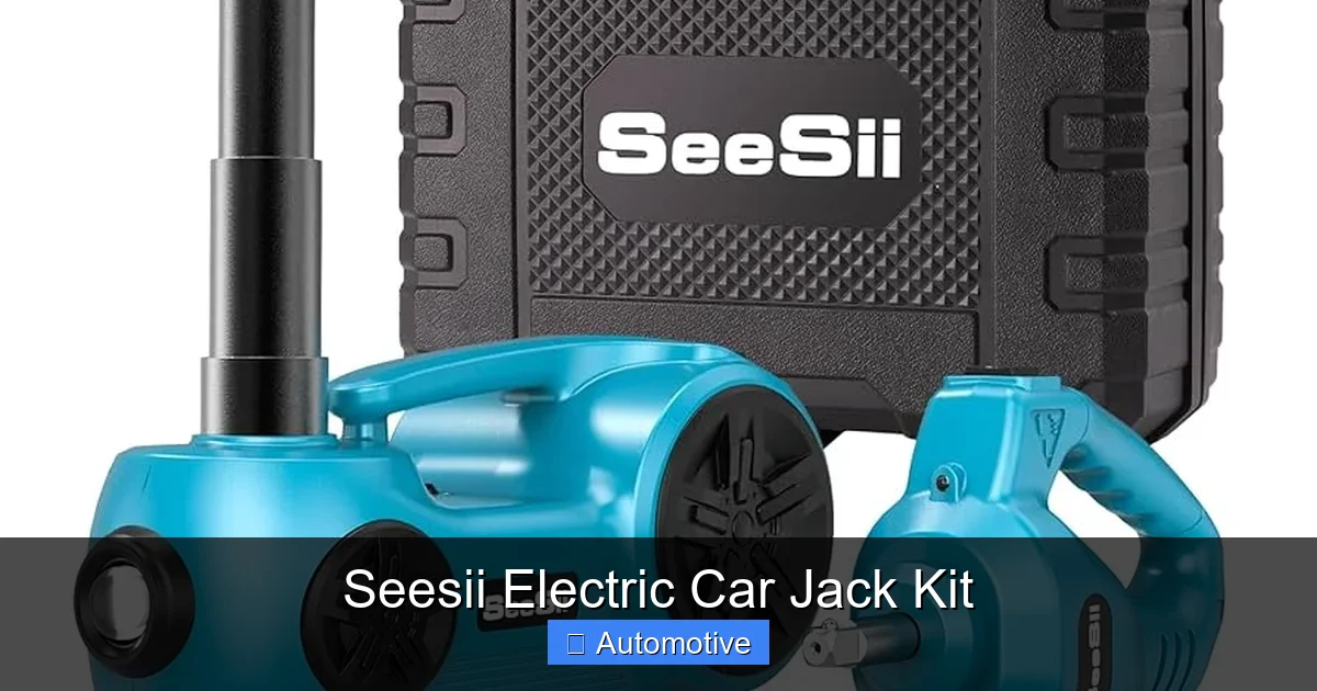 Seesii Electric Car Jack Kit