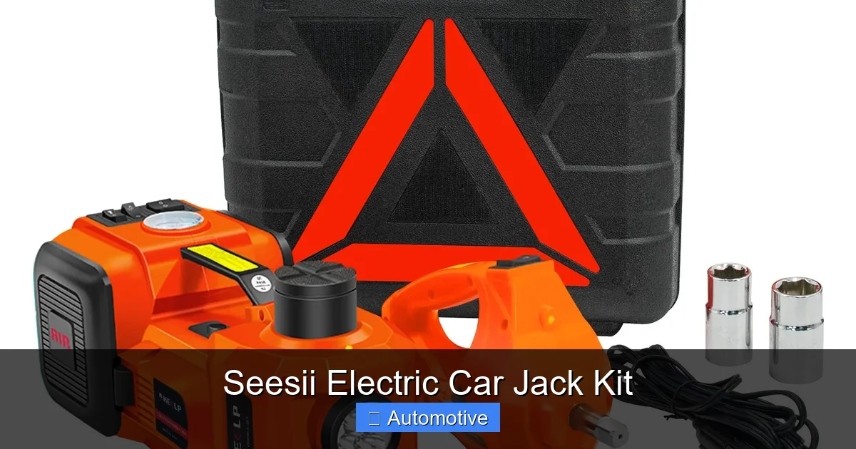 Seesii Electric Car Jack Kit