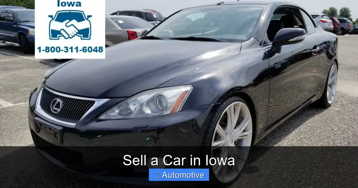 Sell a Car in Iowa