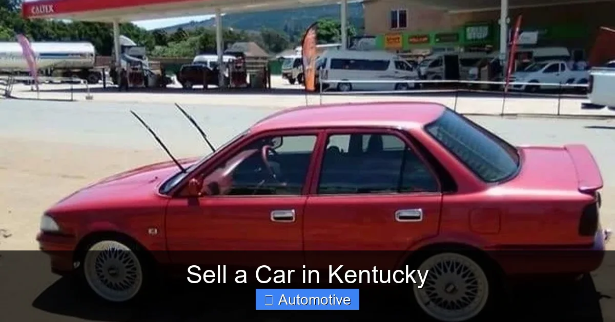 Sell a Car in Kentucky