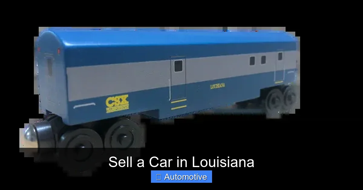 Sell a Car in Louisiana