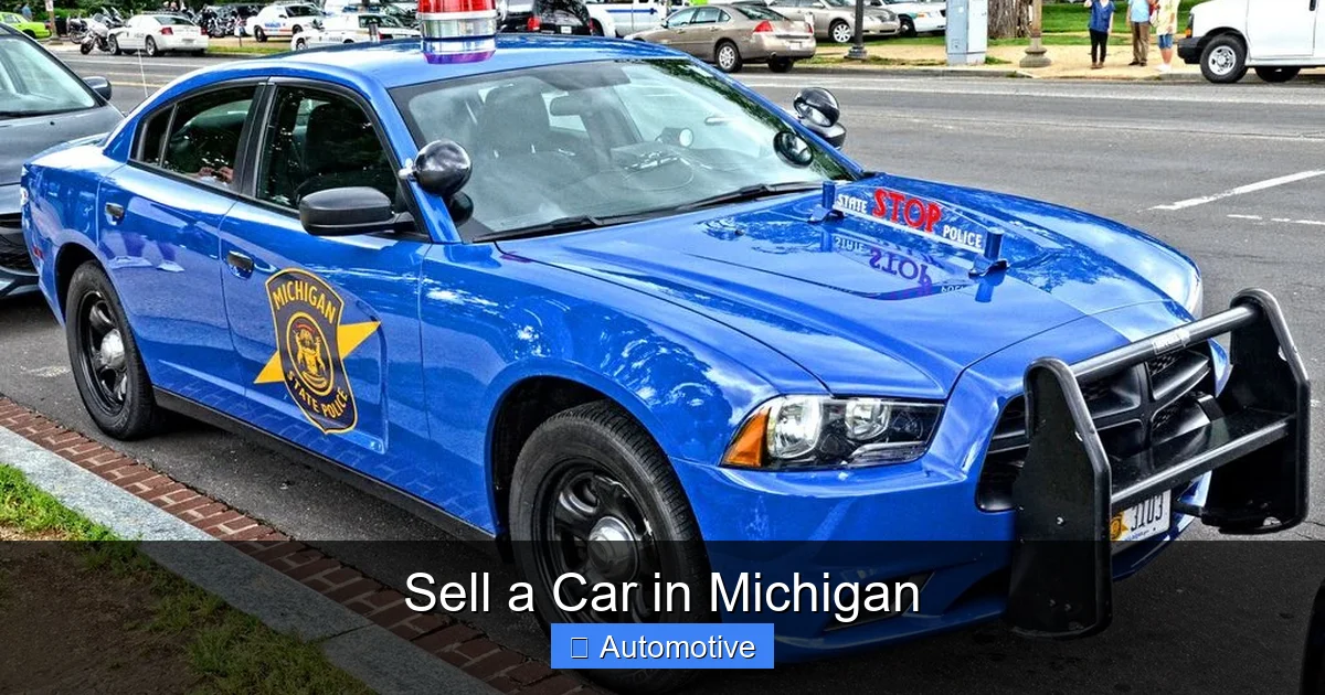Sell a Car in Michigan