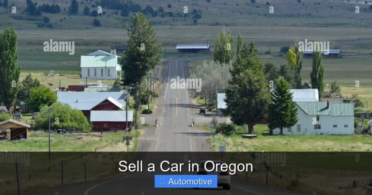 Sell a Car in Oregon