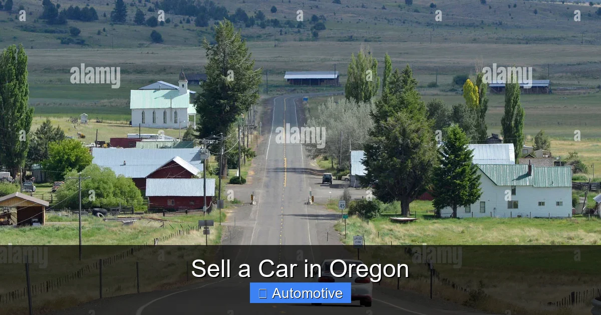 Sell a Car in Oregon