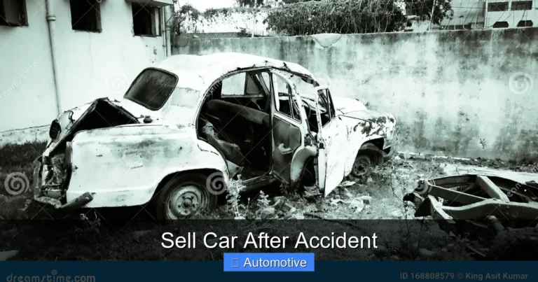 Sell Car After Accident