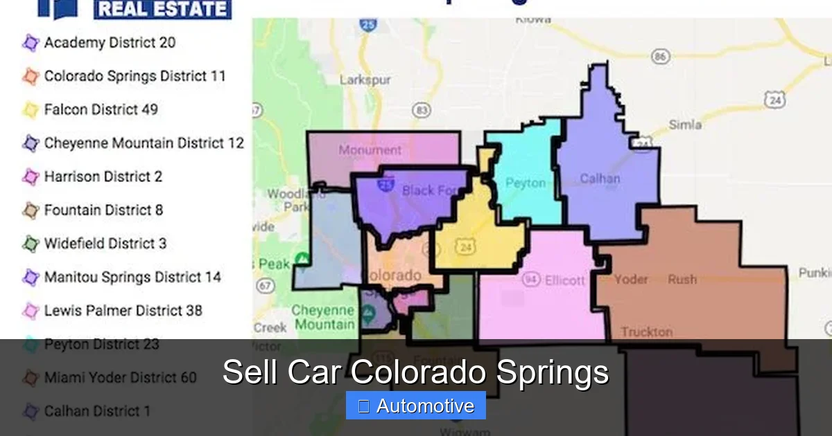Sell Car Colorado Springs