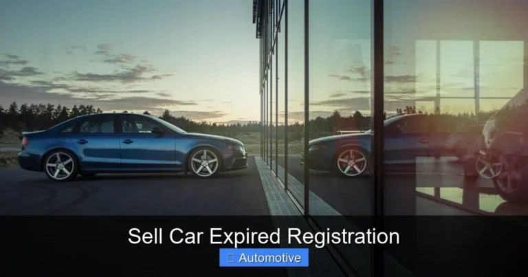 Sell Car Expired Registration
