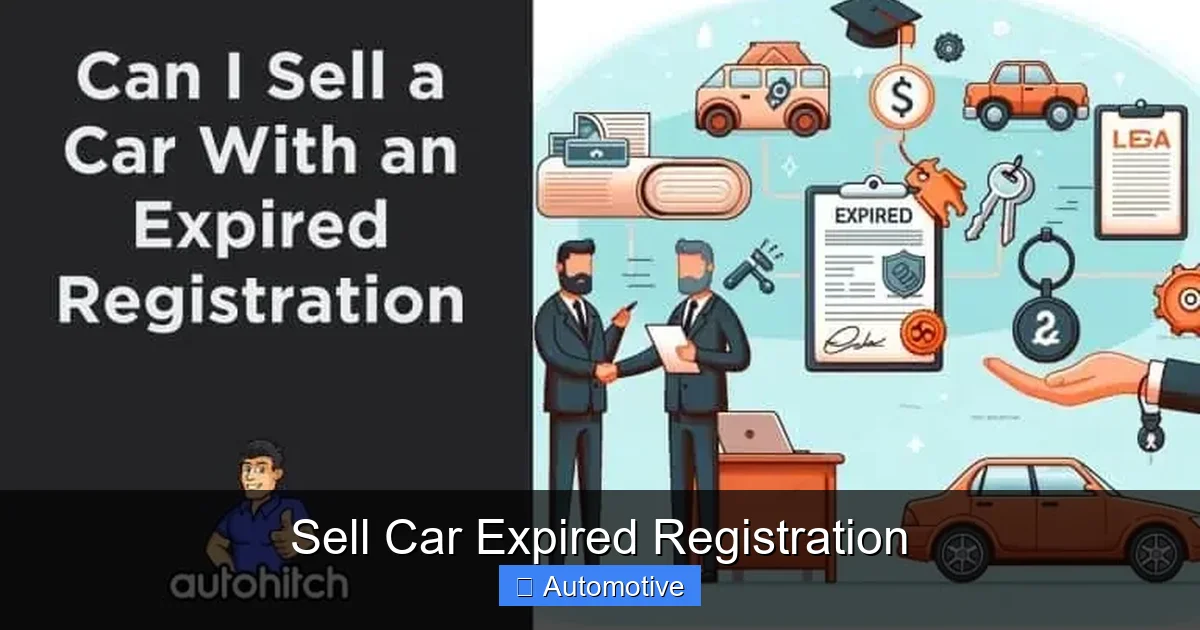 Sell Car Expired Registration