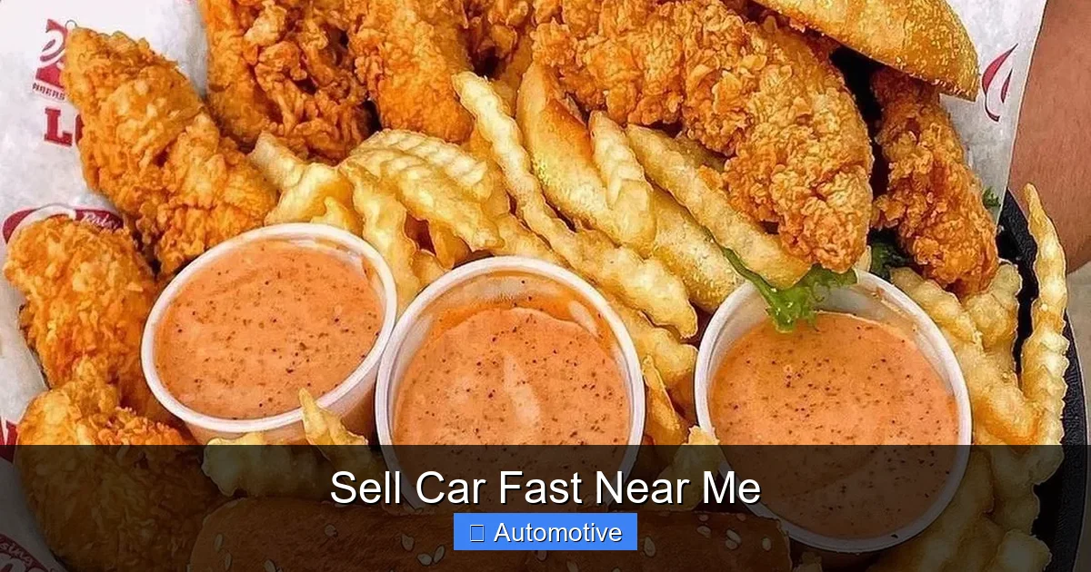 Sell Car Fast Near Me