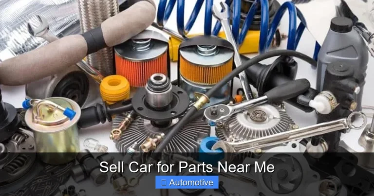 Sell Car for Parts Near Me