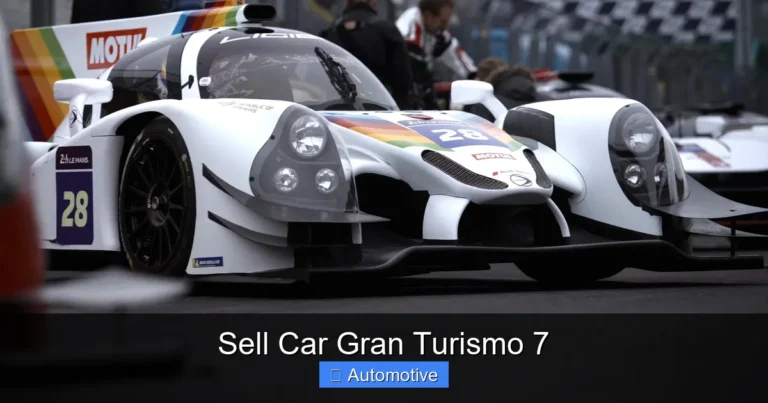 Sell Car Gran Turismo 7