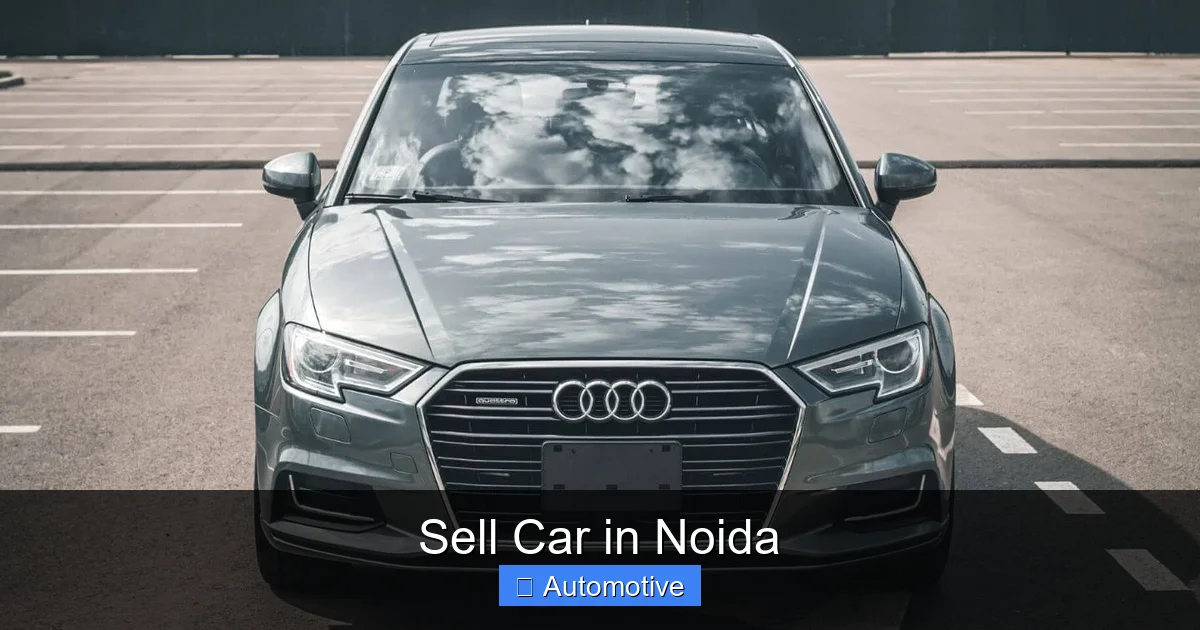 Sell Car in Noida