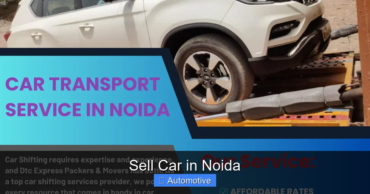 Sell Car in Noida