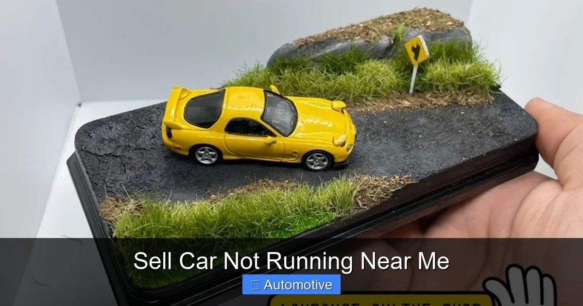 Sell Car Not Running Near Me