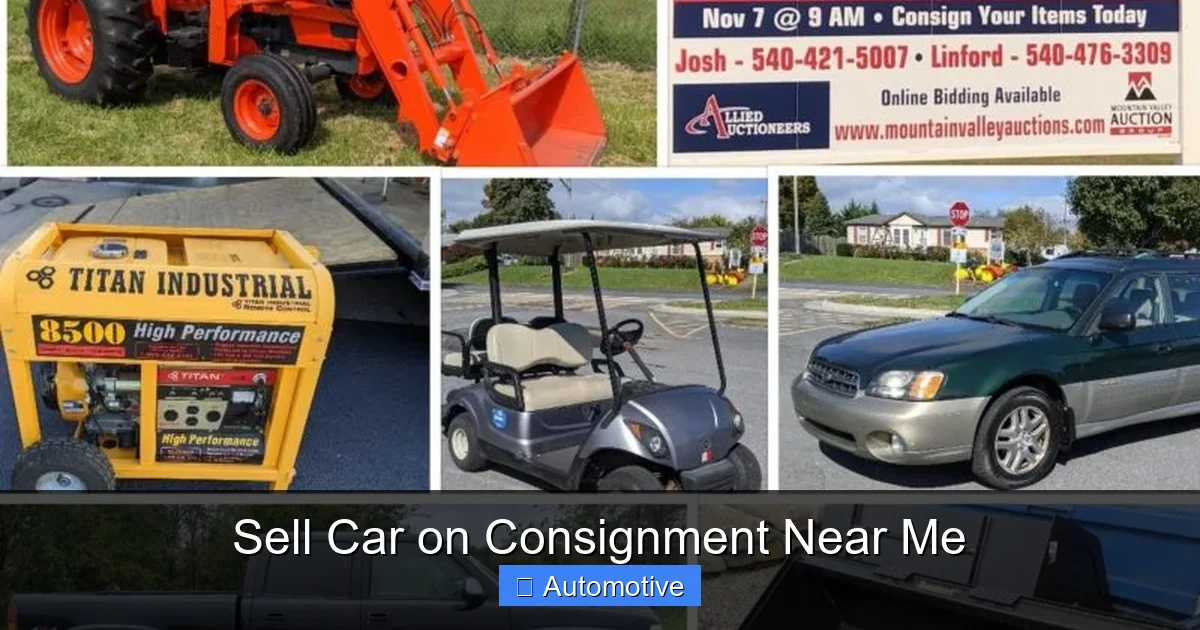 Sell Car on Consignment Near Me
