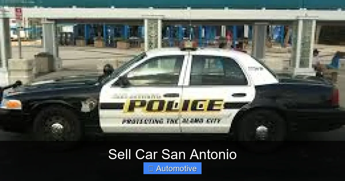 Sell Car San Antonio