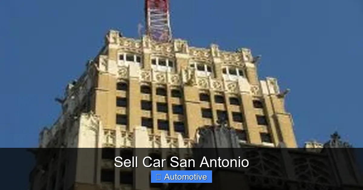 Sell Car San Antonio