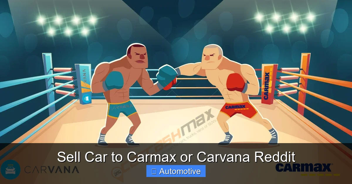 Sell Car to Carmax or Carvana Reddit
