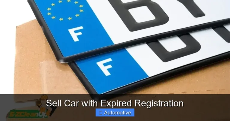 Sell Car with Expired Registration