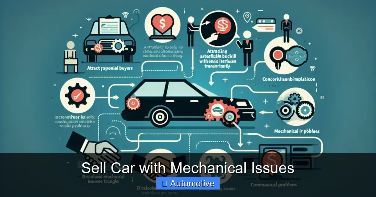 Sell Car with Mechanical Issues