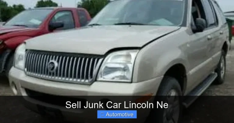 Sell Junk Car Lincoln Ne
