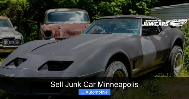 Sell Junk Car Minneapolis