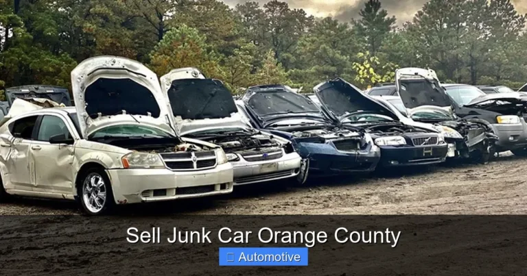 Sell Junk Car Orange County