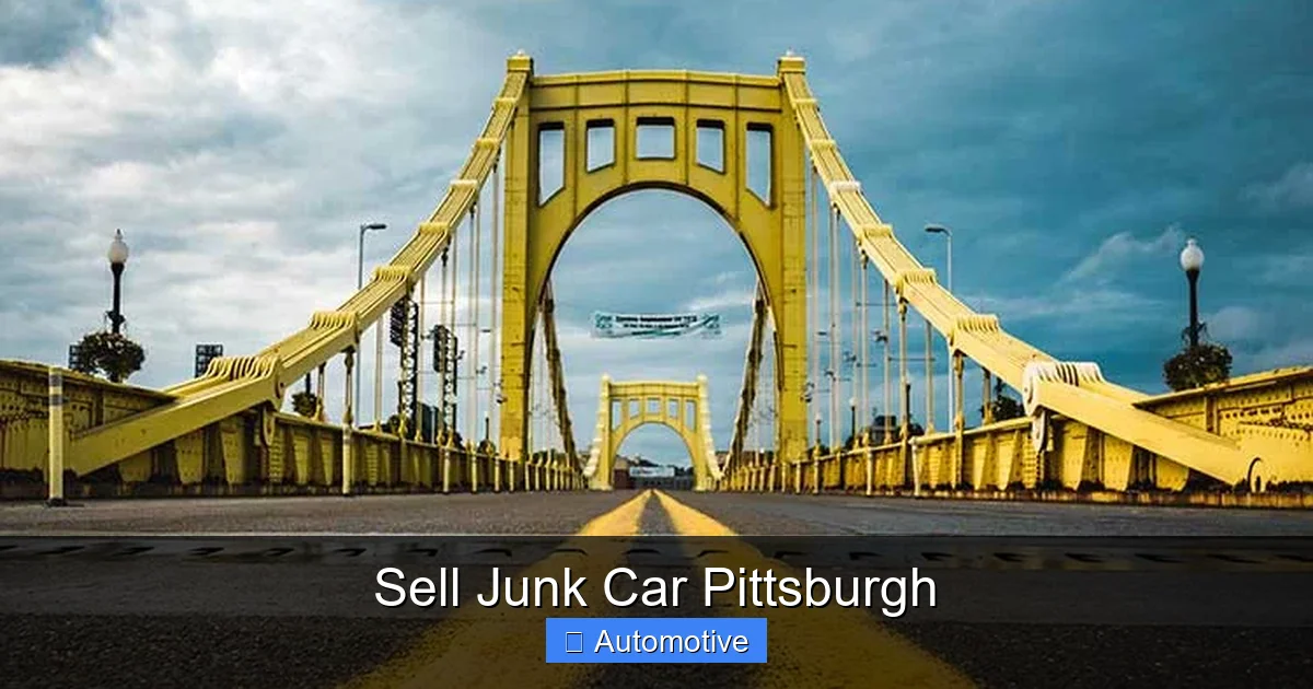Sell Junk Car Pittsburgh