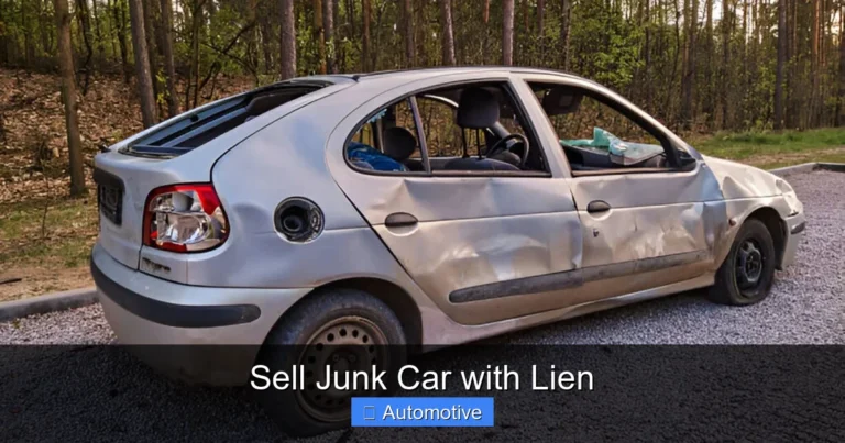 Sell Junk Car with Lien