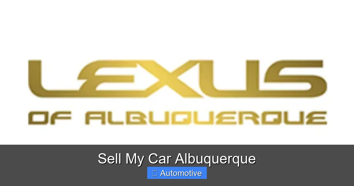 Sell My Car Albuquerque